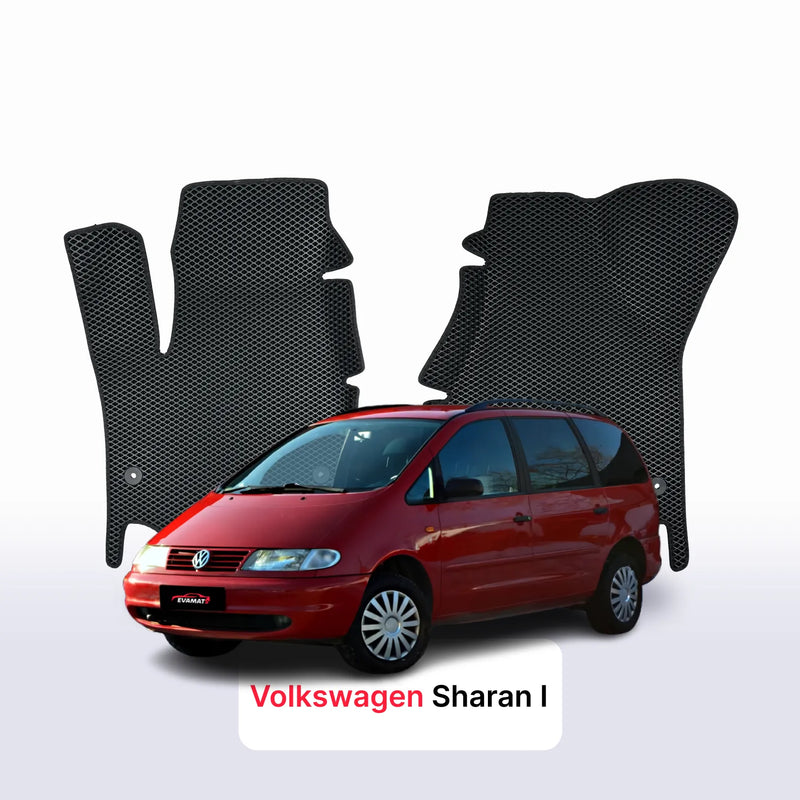 Fußmatten EVA für Volkswagen Sharan vor-facelift I gen 1995-2000 jahr MINIVAN