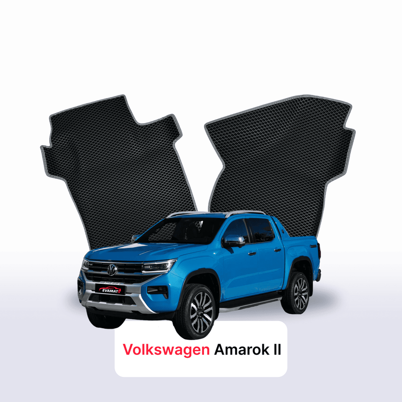 Fußmatten EVA für Volkswagen Amarok II gen 2022-2028 jahr PICK-UP doppelkabine