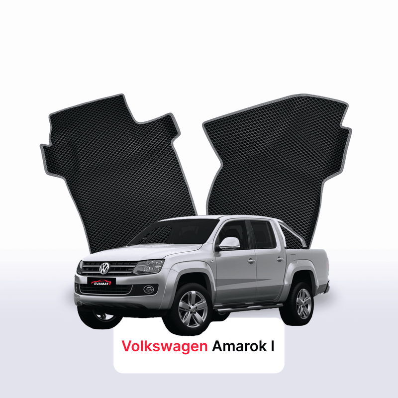 Fußmatten EVA für Volkswagen Amarok I gen 2010-2022 jahr PICK-UP doppelkabine