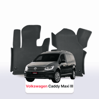 Fußmatten EVA für Volkswagen Caddy Maxi III gen 2004-2020 jahr MINIVAN 7 sitzer