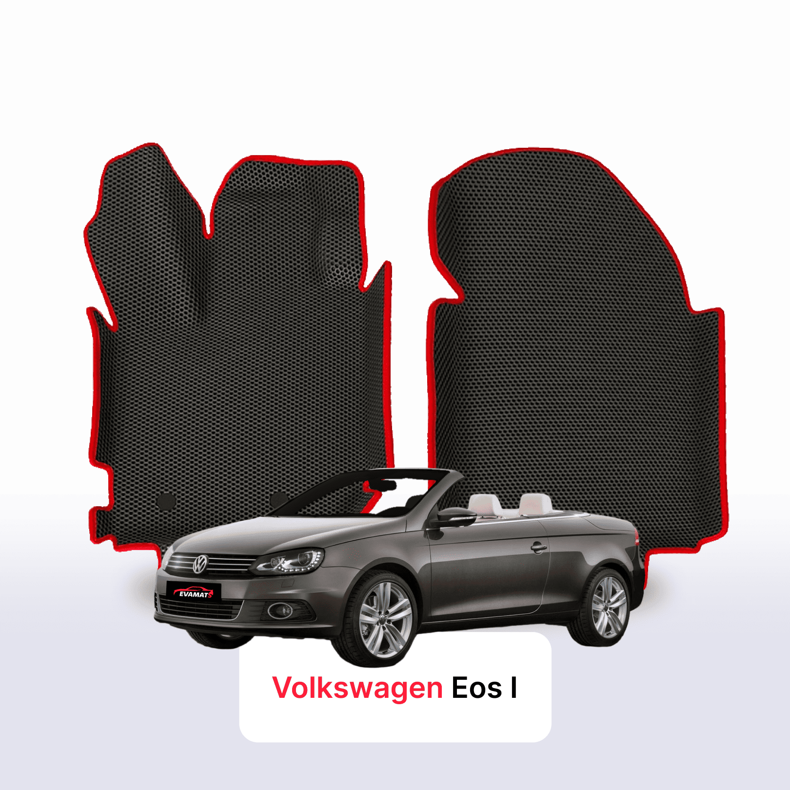 Fußmatten EVA für Volkswagen Eos I gen 2006-2015 jahr CABRIO