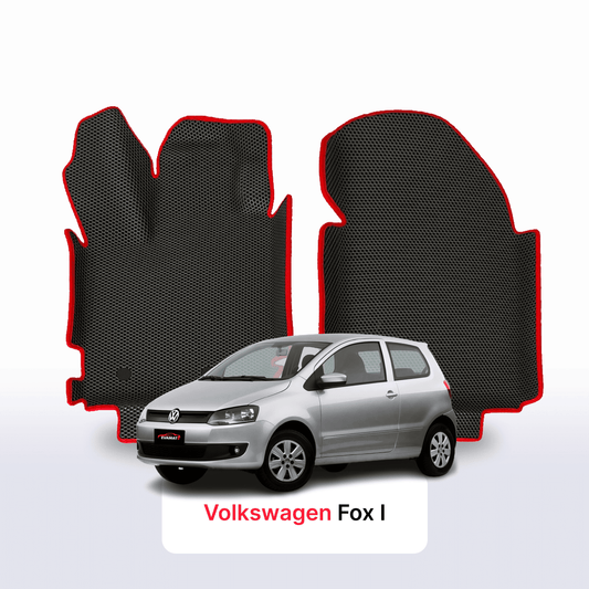 Fußmatten EVA für Volkswagen Fox I gen 2003-2021 jahr SCHÄGHECK 3 türer
