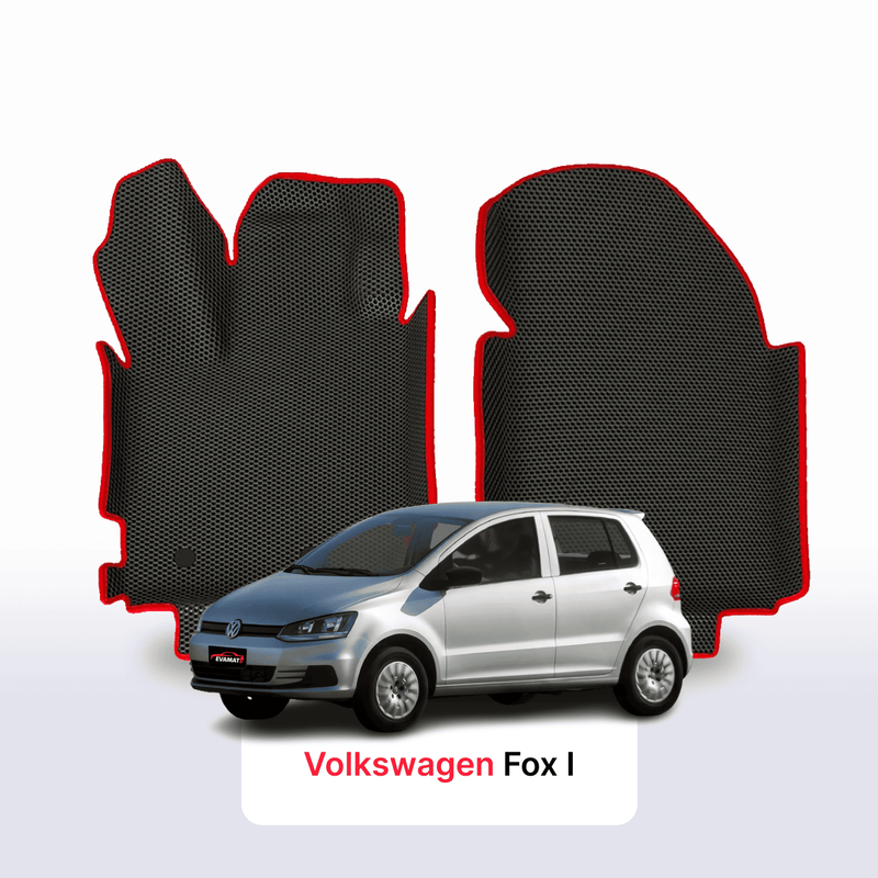 Fußmatten EVA für Volkswagen Fox I gen 2003-2021 jahr SCHÄGHECK 5 türer