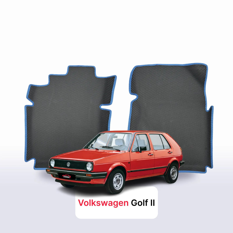 Fußmatten EVA für Volkswagen Golf(MK2) 2 gen 1983-1992 jahr SCHÄGHECK 5 türer