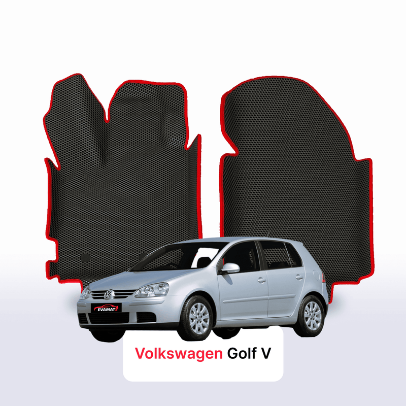 Fußmatten EVA für Volkswagen Golf(MK5) V gen 2003-2009 jahr SCHÄGHECK 5 türer