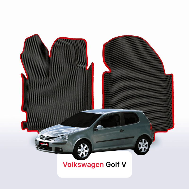 Fußmatten EVA für Volkswagen Golf(MK5) V gen 2003-2009 jahr SCHÄGHECK 3 türer