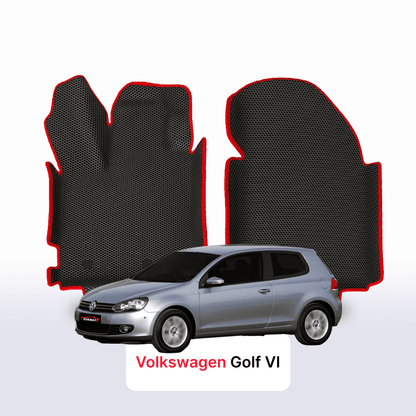 Fußmatten EVA für Volkswagen Golf (MK6) VI gen 2008-2012 jahr SCHÄGHECK 3 türer