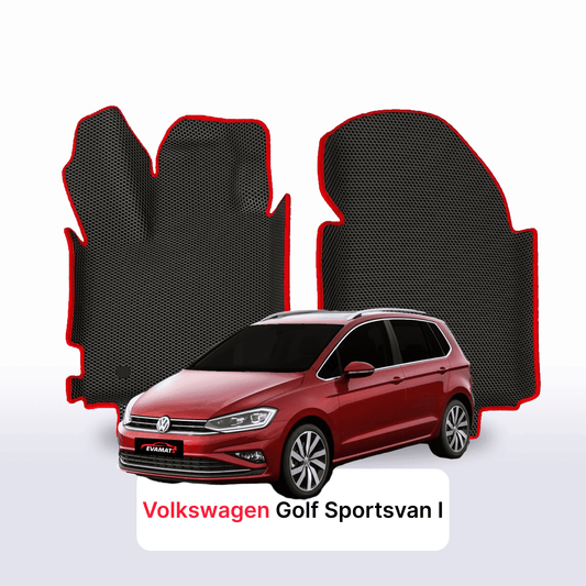 Fußmatten EVA für Volkswagen Golf Sportsvan I gen 2014-2020 Jahr MINIVAN