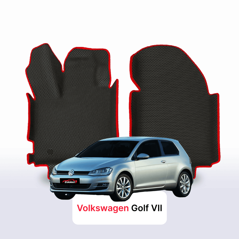 Fußmatten EVA für Volkswagen Golf(MK7) VII gen 2012-2020 jahr SCHÄGHECK 3 türer