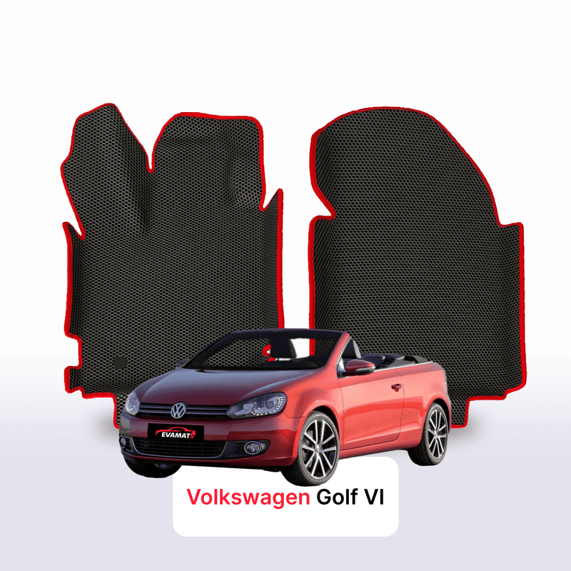 Fußmatten EVA für Volkswagen Golf (MK6) VI gen 2008-2012 jahr CABRIO