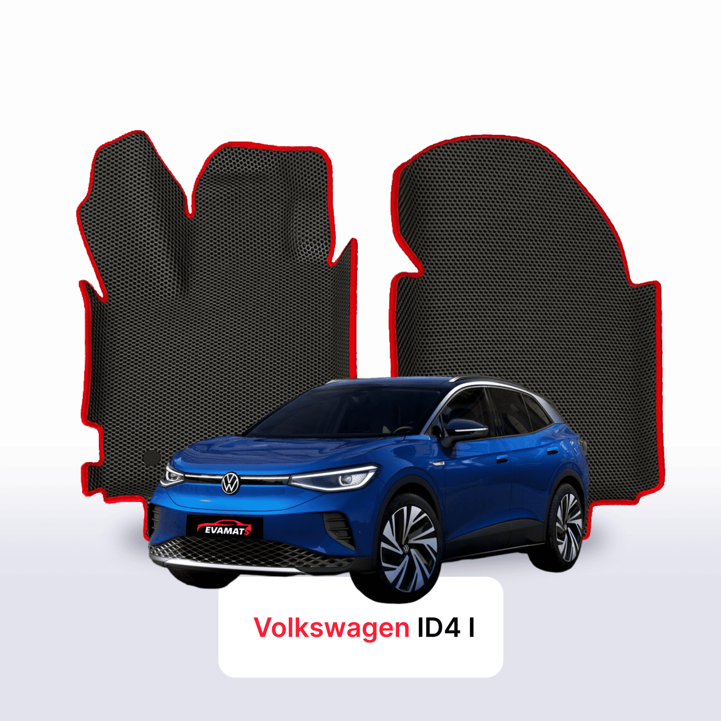 Fußmatten EVA für Volkswagen ID.4 I gen 2020-2028 jahr SUV 5 türer