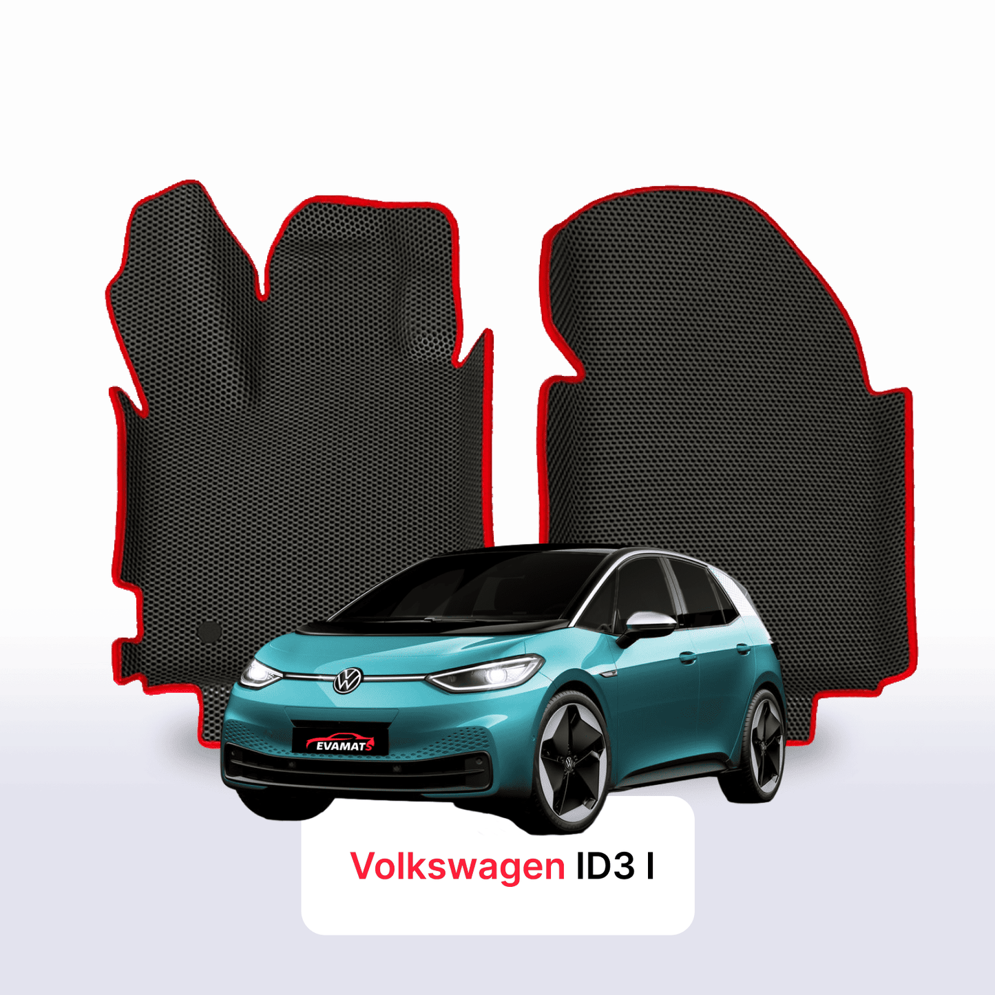 Fußmatten EVA für Volkswagen ID.3 I gen 2019-2028 jahr SCHÄGHECK 5 türer