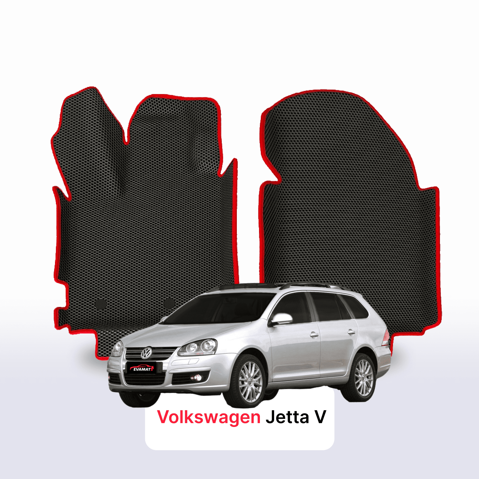 Fußmatten EVA für Volkswagen Jetta V gen 2005-2011 jahr KOMBI