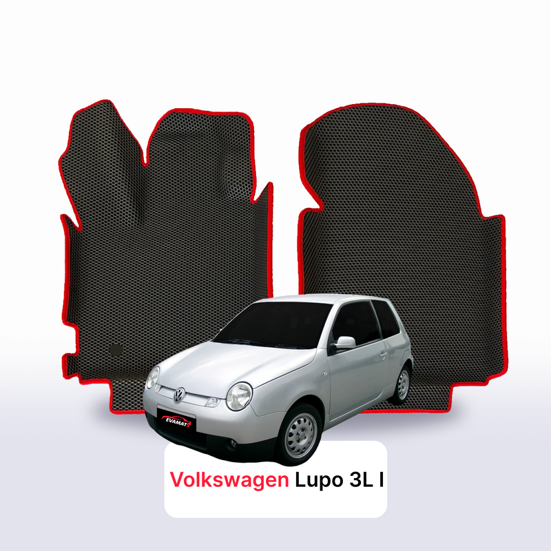 Fußmatten EVA für Volkswagen Lupo 3L 1 gen 1998-2005 jahr SCHÄGHECK 3 türer