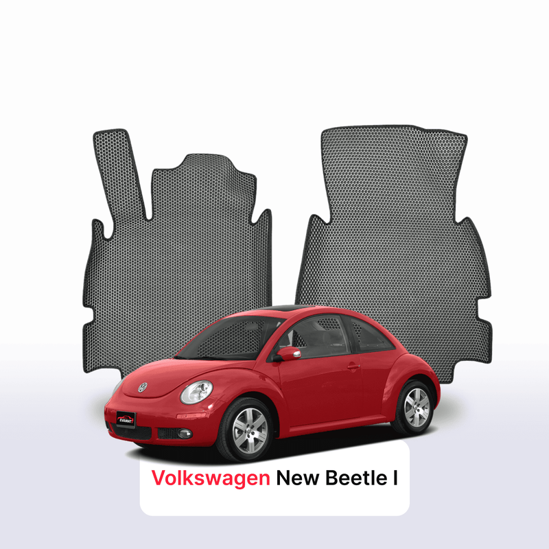 Fußmatten EVA für Volkswagen New Beetle 1 gen 1997-2010 jahr SCHÄGHECK 3 türer