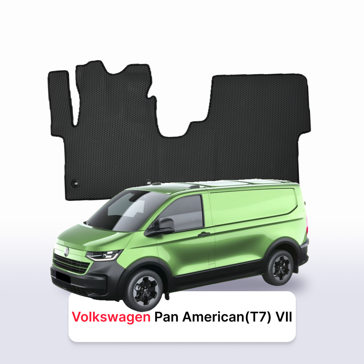 Fußmatten EVA für Volkswagen Pan American(T7) VII gen 2024-2029 Jahr VAN