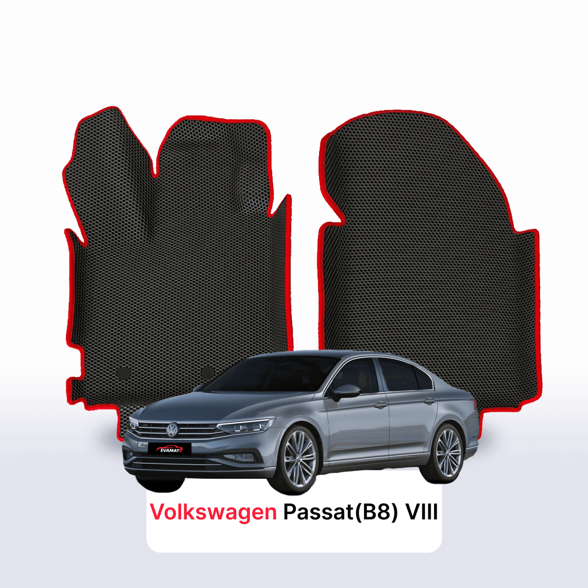 Fußmatten EVA für Volkswagen Passat(B8) VIII gen 2014-2023 Jahr LIMOUSINE