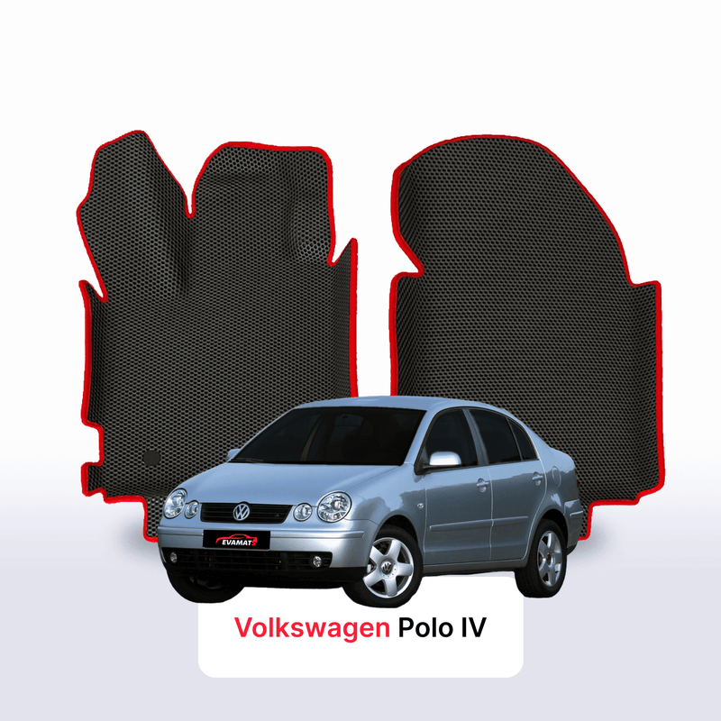 Fußmatten EVA für Volkswagen Polo(MK4) IV gen 2001-2009 jahr LIMOUSINE