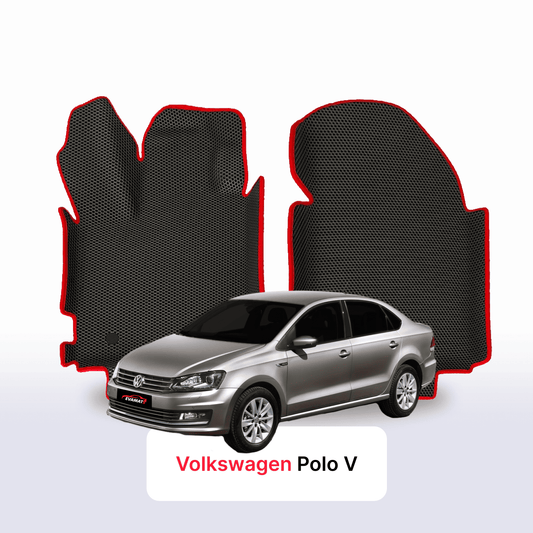 Fußmatten EVA für Volkswagen Polo(MK5) V gen 2009-2017 jahr LIMOUSINE