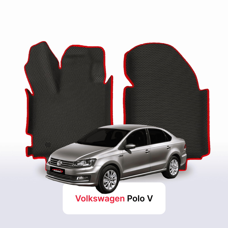 Fußmatten EVA für Volkswagen Polo(MK5) V gen 2009-2017 jahr LIMOUSINE