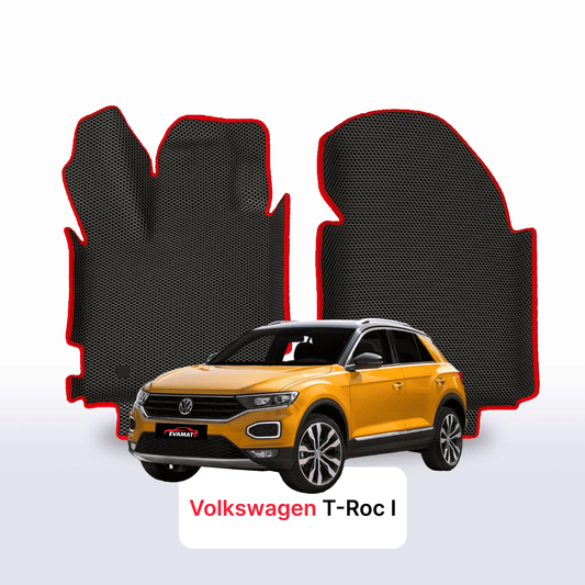 Fußmatten EVA für Volkswagen T-Roc I gen 2017-2026 jahr SUV