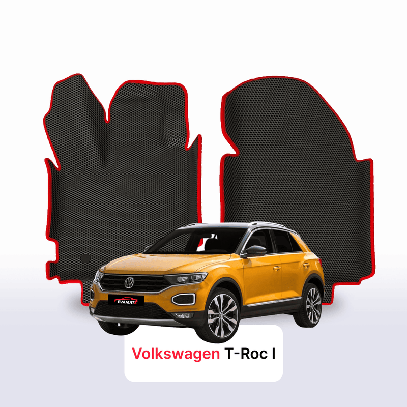 Fußmatten EVA für Volkswagen T-Roc I gen 2017-2026 jahr SUV