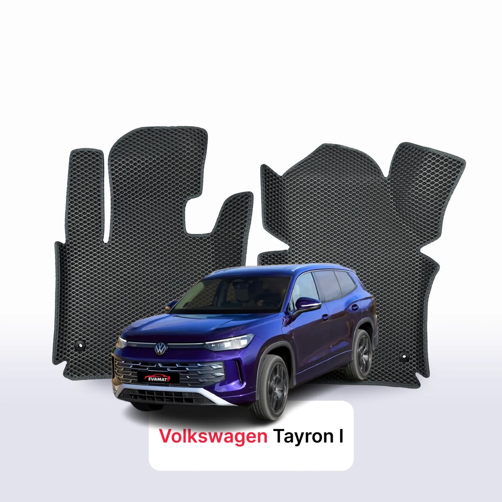 Fußmatten EVA für Volkswagen Tayron I gen 2024-2028 jahr SUV