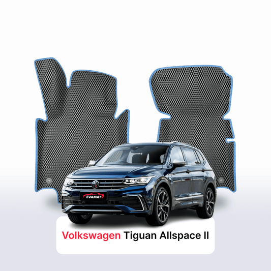 Fußmatten EVA für Volkswagen Tiguan Allspace II gen 2024-2028 jahr SUV 7 sitzer