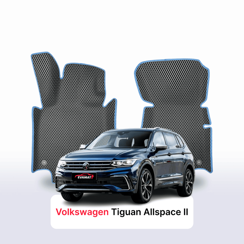 Fußmatten EVA für Volkswagen Tiguan Allspace II gen 2024-2028 jahr SUV 7 sitzer