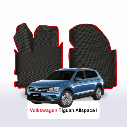 Fußmatten EVA für Volkswagen Tiguan Allspace I gen 2016-2024 jahr SUV 5 sitzer
