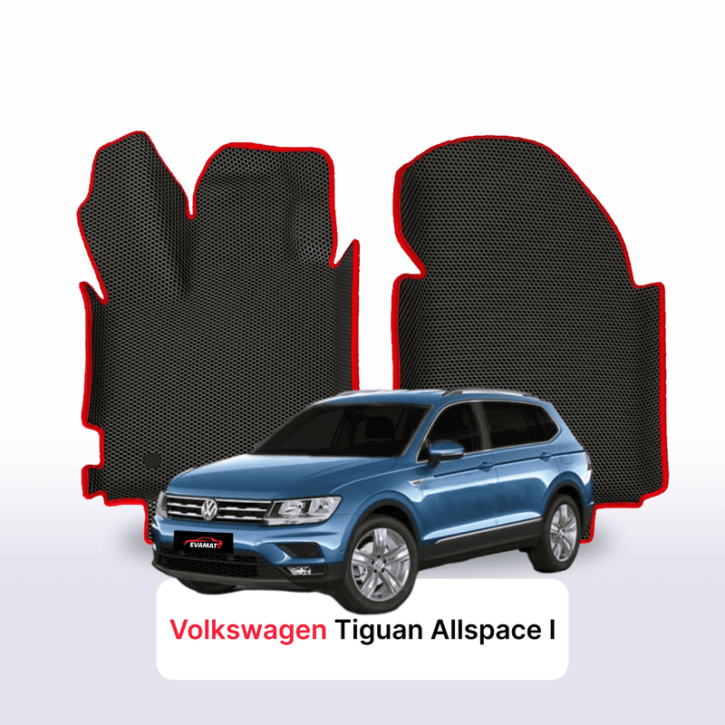 Fußmatten EVA für Volkswagen Tiguan Allspace I gen 2016-2024 jahr SUV 5 sitzer