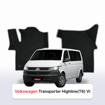 Fußmatten EVA für Volkswagen Transporter Highline(T6) VI gen 2015-2023 jahr MINIVAN