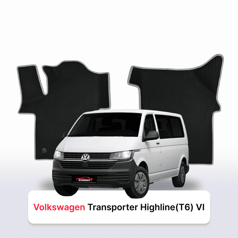 Fußmatten EVA für Volkswagen Transporter Highline(T6) VI gen 2015-2023 jahr MINIVAN