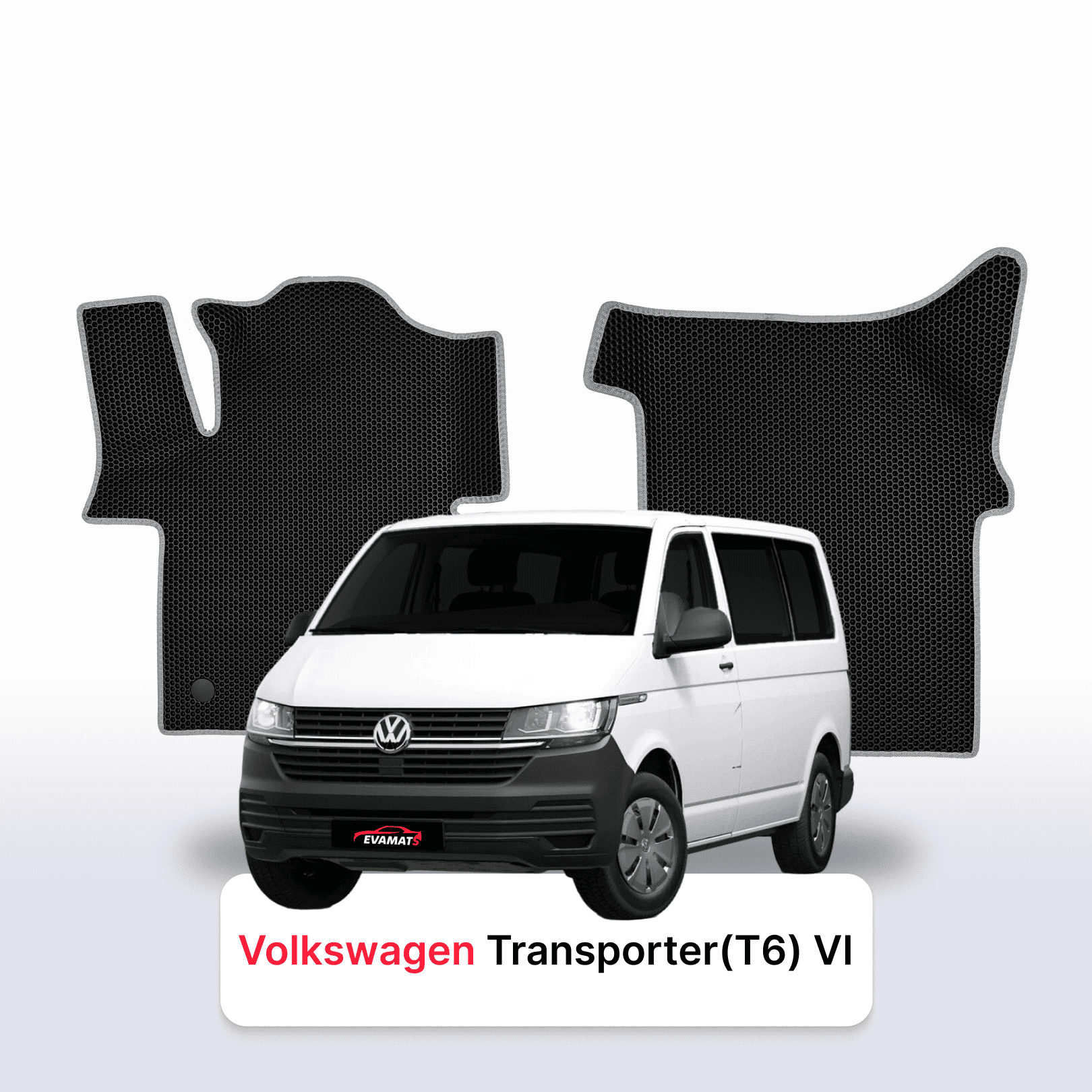 Fußmatten EVA für Volkswagen Transporter(T6) VI gen 2015-2024 jahr MINIVAN LONG