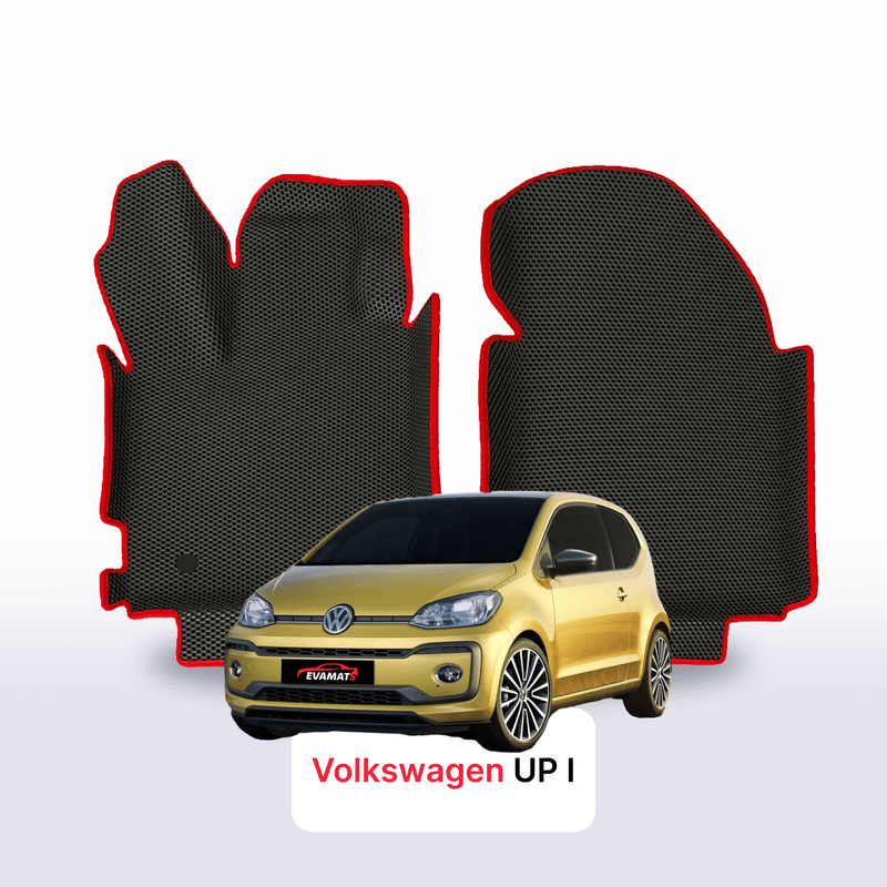 Fußmatten EVA für Volkswagen UP I gen 2012-2023 jahr SCHÄGHECK 3 türer