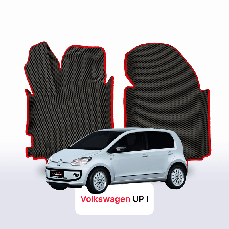 Fußmatten EVA für Volkswagen UP I gen 2012-2023 jahr SCHÄGHECK 5 türer