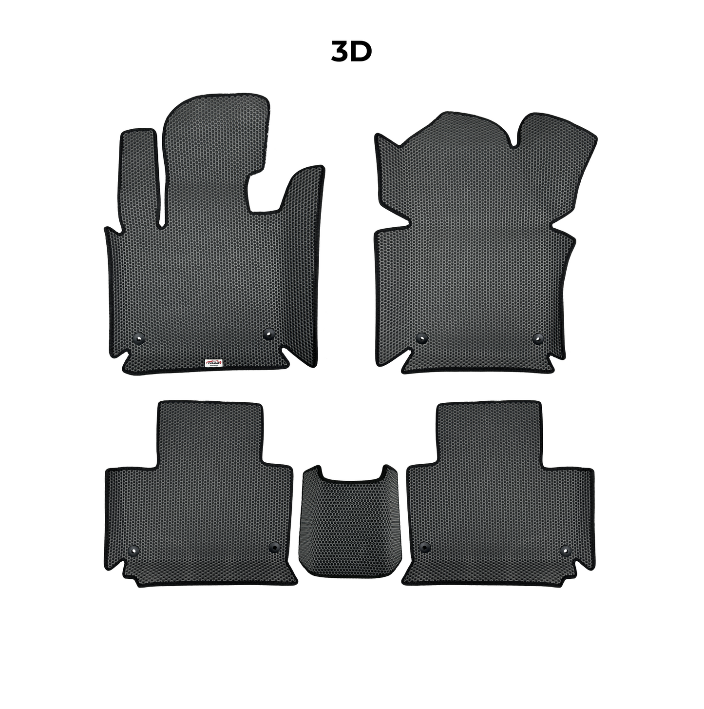 Fußmatten EVA für Toyota Sequoia (XK60) 2. Generation 2008–2022, SUV