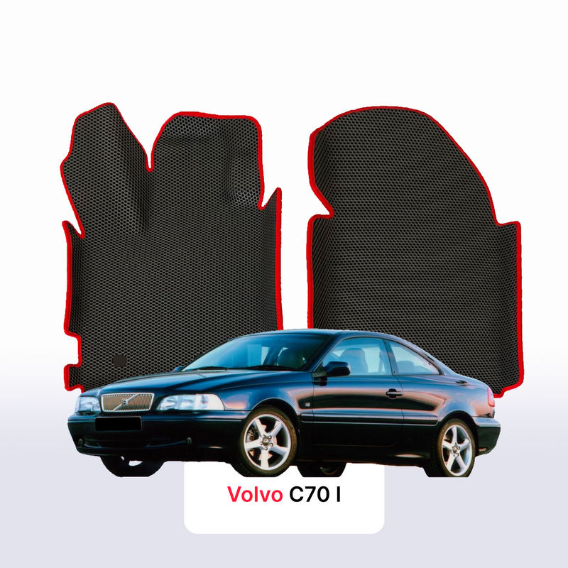Fußmatten EVA für Volvo C70 1 gen 1997-2005 Jahr COUPE