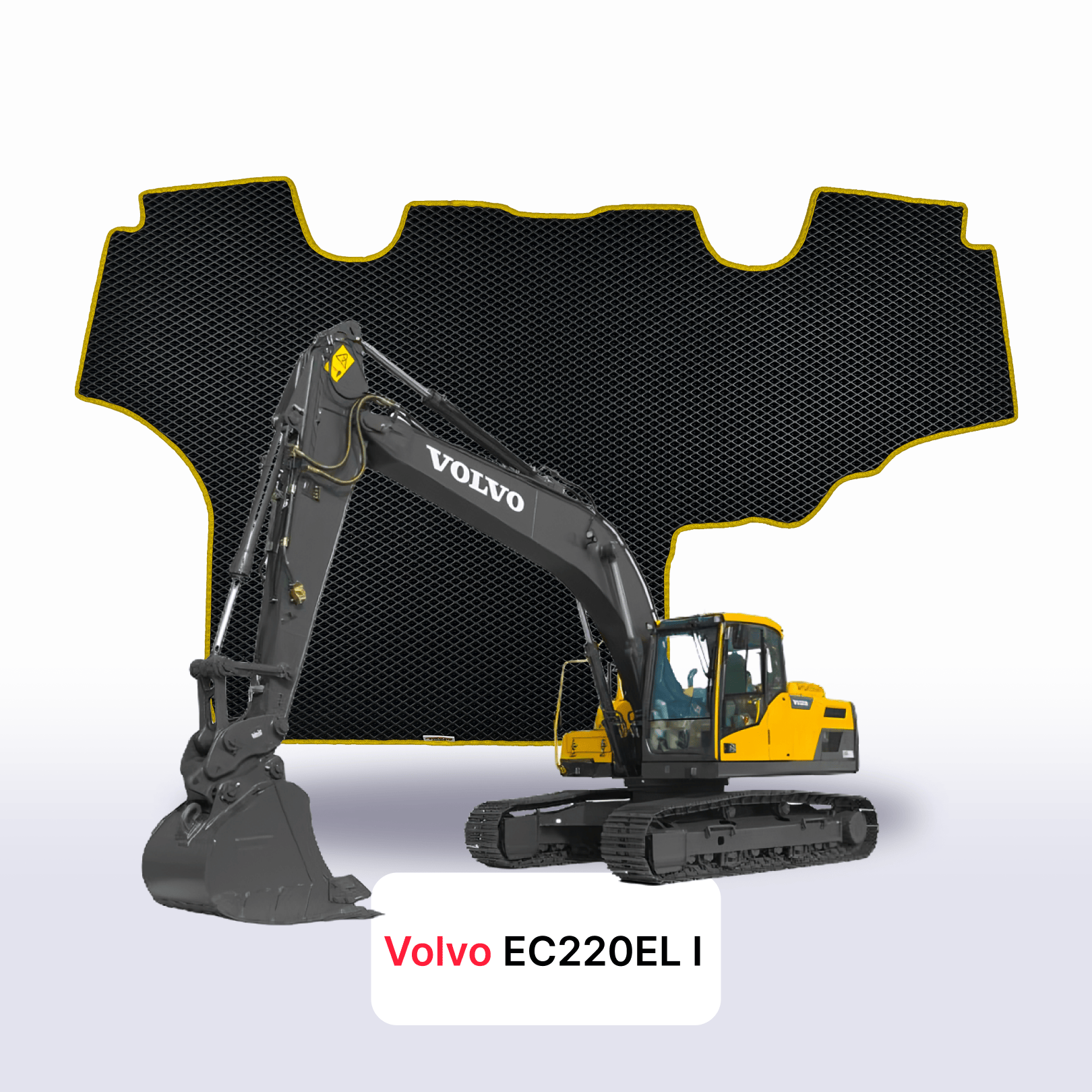 Fußmatten EVA für Volvo EC220EL 1 gen 2016-2018 jahr BAGGER