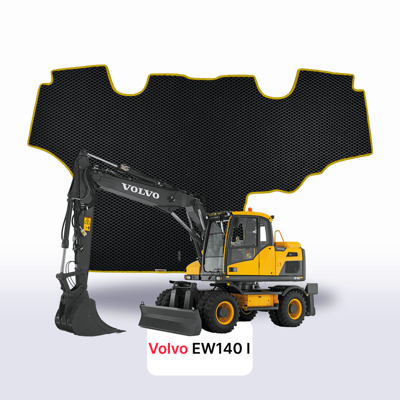 Fußmatten EVA für Volvo EW140 1 gen 2002-2028 jahr BAGGER