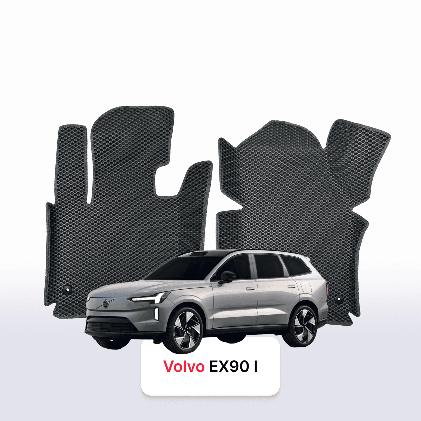 Fußmatten EVA für Volvo EX90 1 gen 2023-2028 jahr Elektrisch SUV