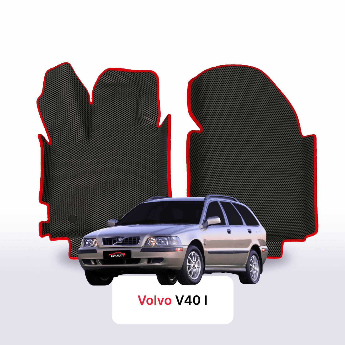 Fußmatten EVA für Volvo V40 1 gen 1995-2004 jahr KOMBI