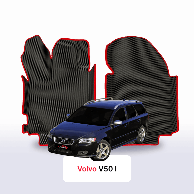 Fußmatten EVA für Volvo V50 1 gen 2004-2012 jahr KOMBI