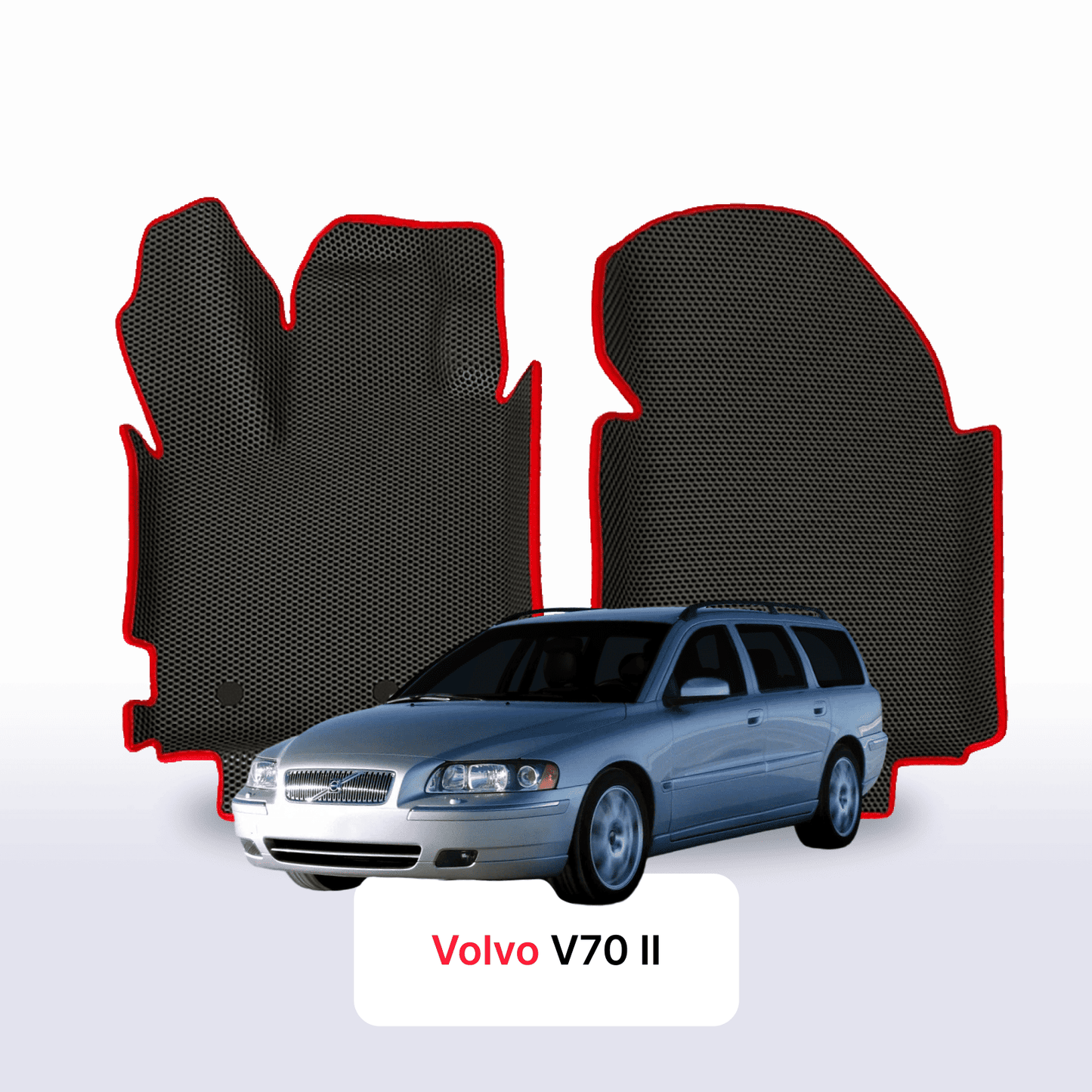 Fußmatten EVA für Volvo V70 2 gen 2000-2007 jahr KOMBI