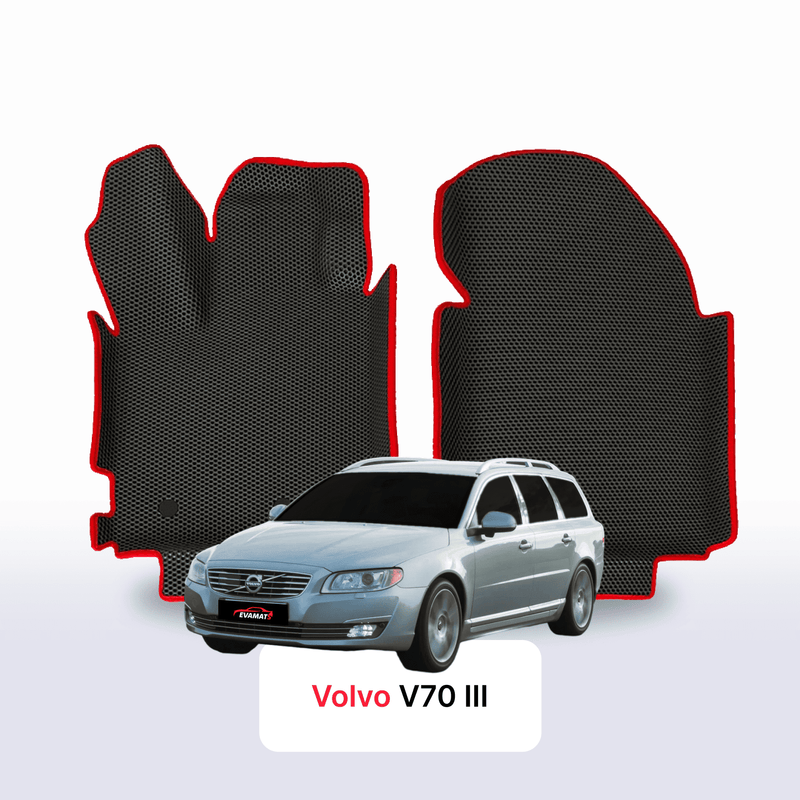 Fußmatten EVA für Volvo V70 3 gen 2007-2016 jahr KOMBI