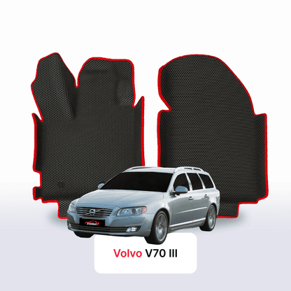 Car mats EVA for Volvo V70 3 gen 2007-2016 year STATION WAGON
