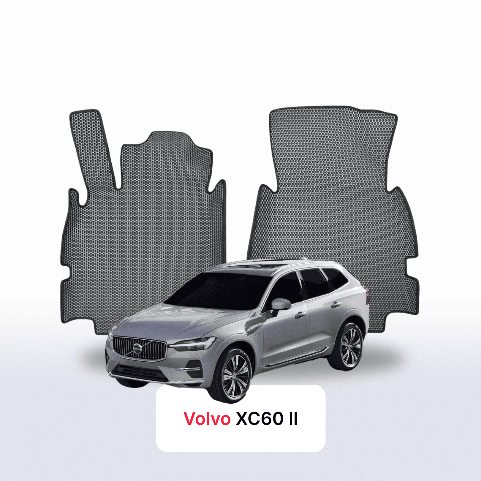 Car mats EVA for Volvo XC60 2 gen 2017-2027 year SUV
