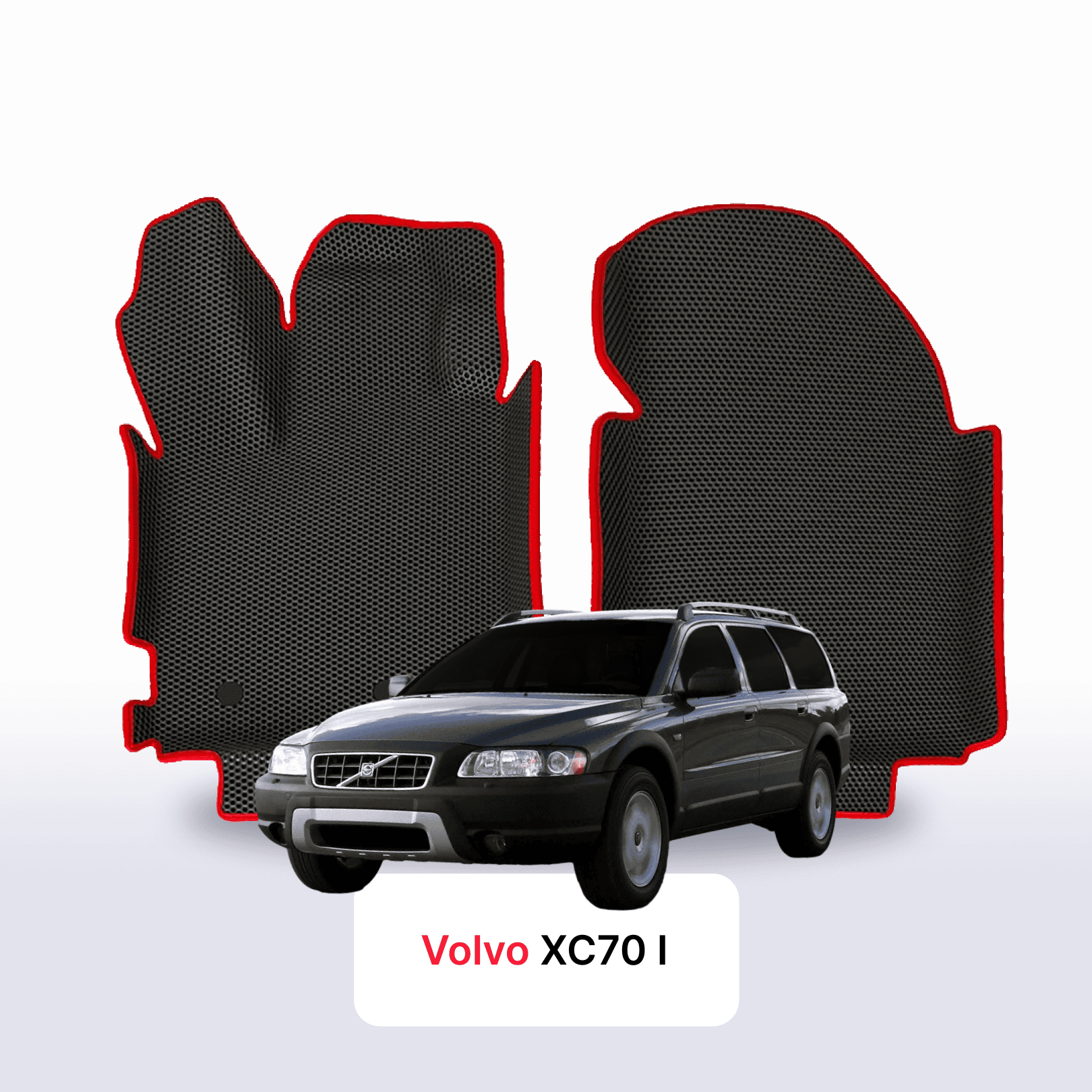 Fußmatten EVA für Volvo XC70 1 gen 2000-2007 jahr KOMBI