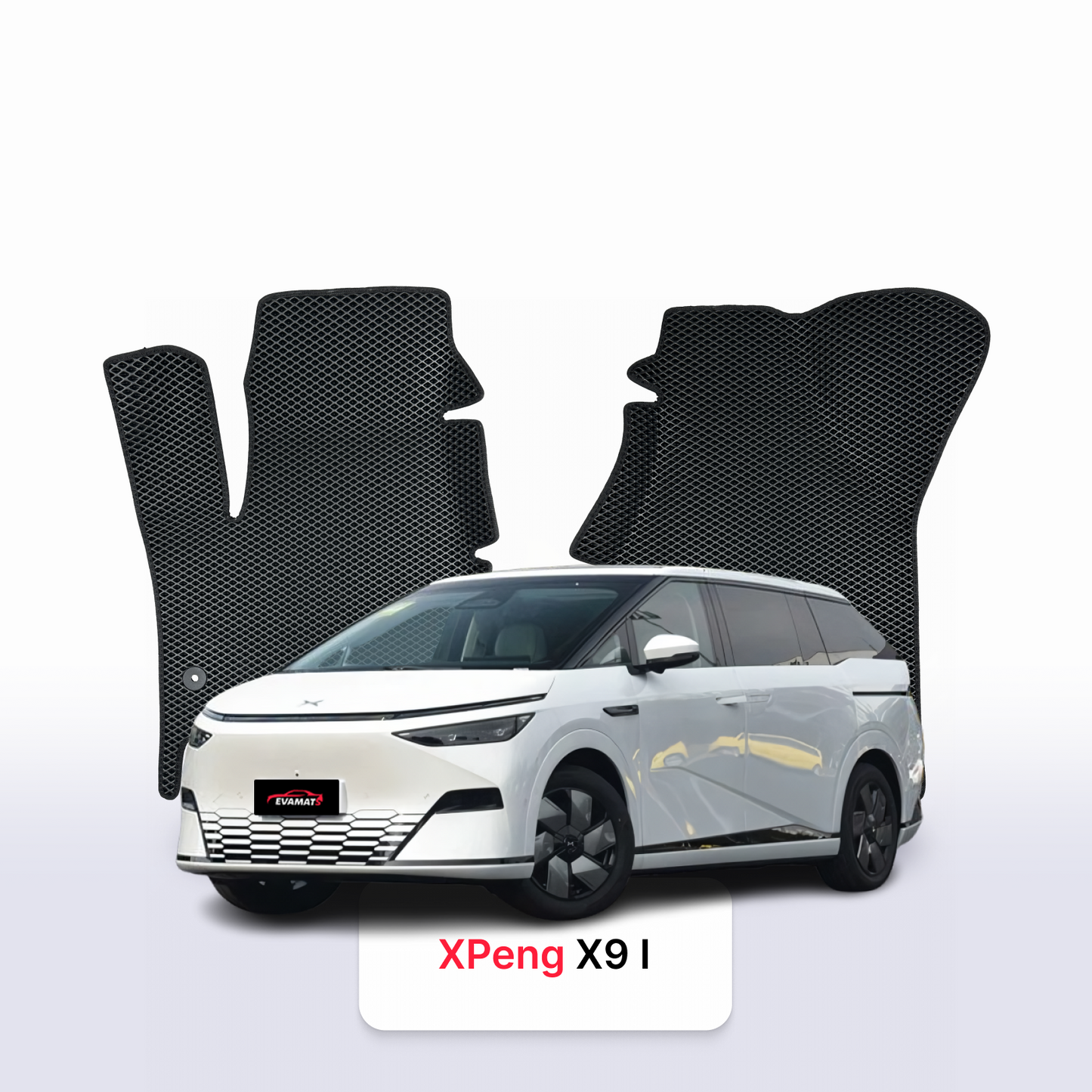 Fußmatten EVA für XPeng X9 1 gen 2023-2027 jahr MINIVAN