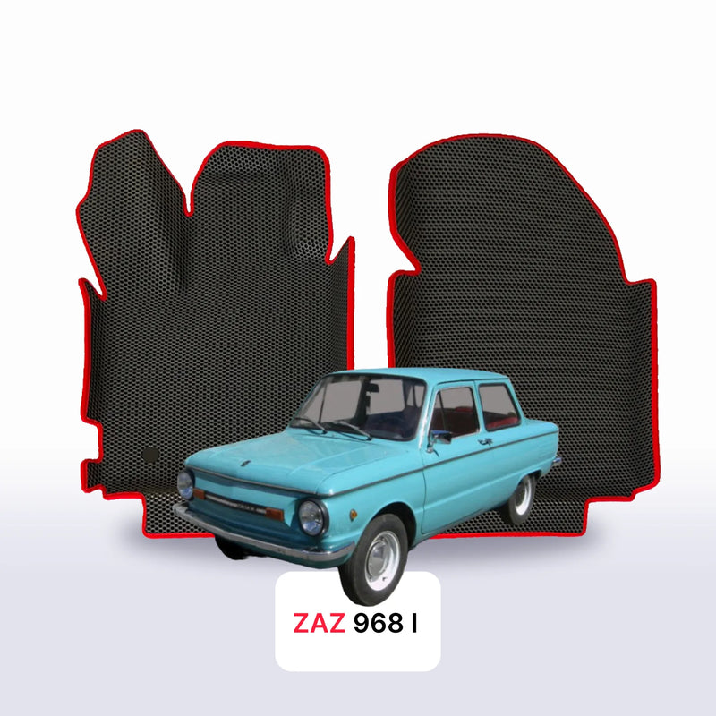 Fußmatten EVA für Zaz-968 1. Generation 1971–1994, Limousine, 2-türig